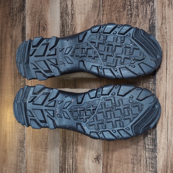 5.11 Tactical Cable Hiker Coyote Brown Leather Hightop Boots Size 11.5 - Picture 8 of 10